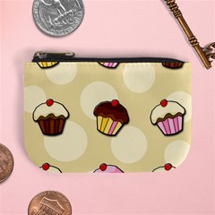 Colorful cupcakes pattern Mini Coin Purses from ArtsNow.com Front