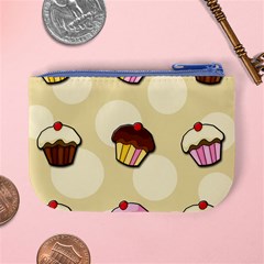 Colorful cupcakes pattern Mini Coin Purses from ArtsNow.com Back