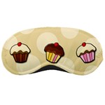 Colorful cupcakes pattern Sleeping Masks