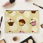 Colorful cupcakes pattern Cosmetic Bag (Large) 