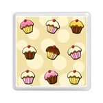 Colorful cupcakes pattern Memory Card Reader (Square) 