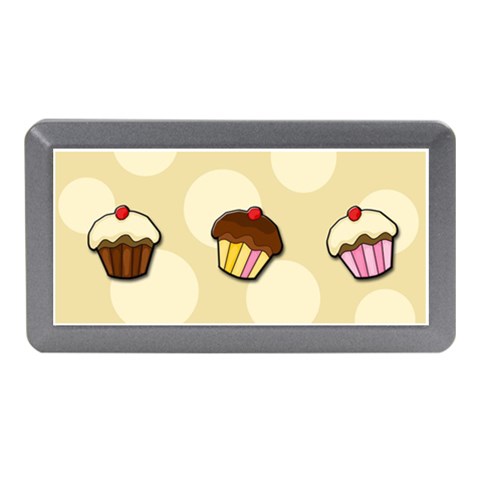 Colorful cupcakes pattern Memory Card Reader (Mini) from ArtsNow.com Front