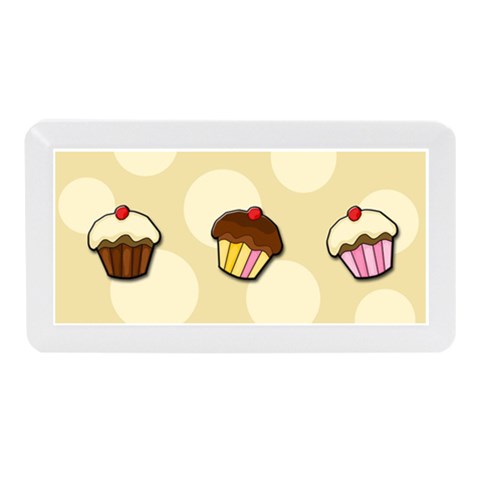 Colorful cupcakes pattern Memory Card Reader (Mini) from ArtsNow.com Front