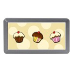 Colorful cupcakes pattern Memory Card Reader (Mini)