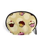 Colorful cupcakes pattern Accessory Pouches (Small) 