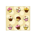 Colorful cupcakes pattern Satin Bandana Scarf