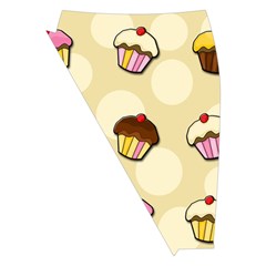 Colorful cupcakes pattern Midi Wrap Pencil Skirt from ArtsNow.com Front Left