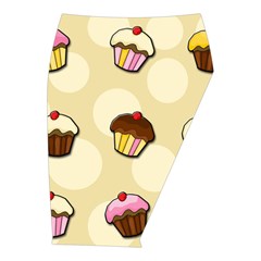 Colorful cupcakes pattern Midi Wrap Pencil Skirt from ArtsNow.com  Front Right 