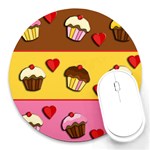 Love cupcakes Round Mousepads