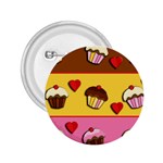 Love cupcakes 2.25  Buttons