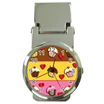 Love cupcakes Money Clip Watches