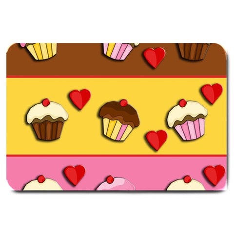 Love cupcakes Large Doormat  from ArtsNow.com 30 x20  Door Mat