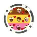 Love cupcakes Poker Chip Card Guards (10 pack) 