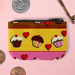 Love cupcakes Mini Coin Purses from ArtsNow.com Back