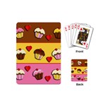 Love cupcakes Playing Cards (Mini) 