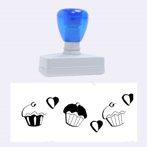 Love cupcakes Rubber Stamps (Large) from ArtsNow.com 2.26 x1.05  Stamp