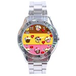 Love cupcakes Stainless Steel Analogue Watch
