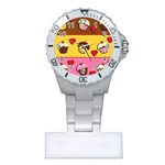 Love cupcakes Plastic Nurses Watch