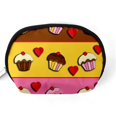 Love cupcakes Accessory Pouches (Medium)  from ArtsNow.com Back