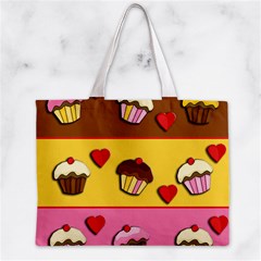 Love cupcakes Zipper Mini Tote Bag from ArtsNow.com Front