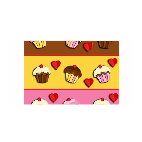Love cupcakes Satin Wrap from ArtsNow.com Front