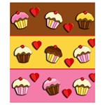 Love cupcakes Drawstring Pouches (XS) 