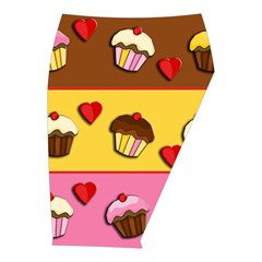 Love cupcakes Midi Wrap Pencil Skirt from ArtsNow.com  Front Right 