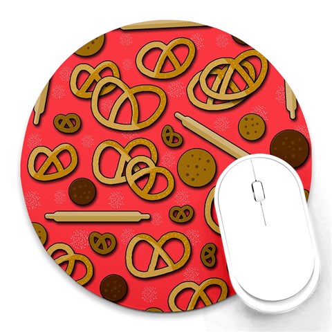 Bakery Round Mousepads from ArtsNow.com Front