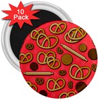 Bakery 3  Magnets (10 pack) 