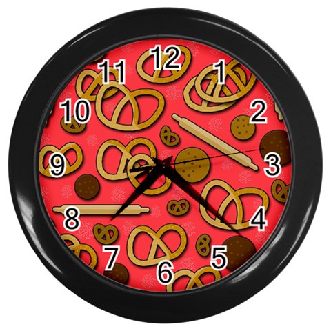 Bakery Wall Clocks (Black) from ArtsNow.com Front