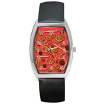 Bakery Barrel Style Metal Watch