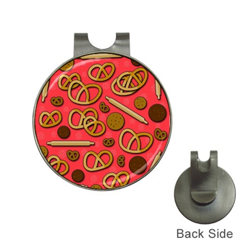 Bakery Hat Clips with Golf Markers from ArtsNow.com Front