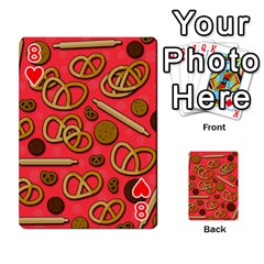 Bakery Playing Cards 54 Designs  from ArtsNow.com Front - Heart8