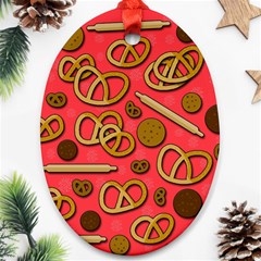 Bakery Oval Ornament (Two Sides) from ArtsNow.com Front