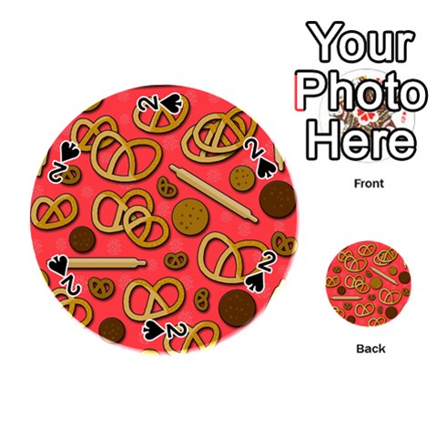 Bakery Playing Cards 54 (Round)  from ArtsNow.com Front - Spade2