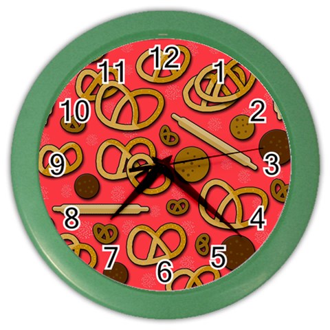 Bakery Color Wall Clocks from ArtsNow.com Front