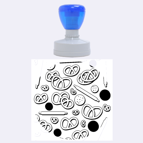 Bakery Rubber Round Stamps (Large) from ArtsNow.com 1.875 x1.875  Stamp
