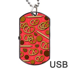 Bakery Dog Tag USB Flash (Two Sides)  from ArtsNow.com Front