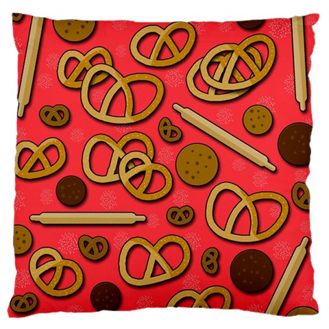 Bakery Large Cushion Case (Two Sides) from ArtsNow.com Front