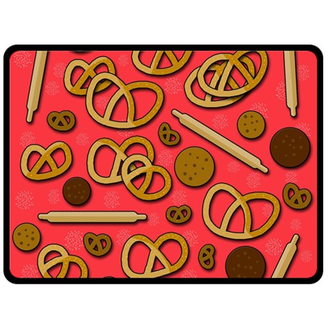 Bakery Double Sided Fleece Blanket (Large)  from ArtsNow.com 80 x60  Blanket Front