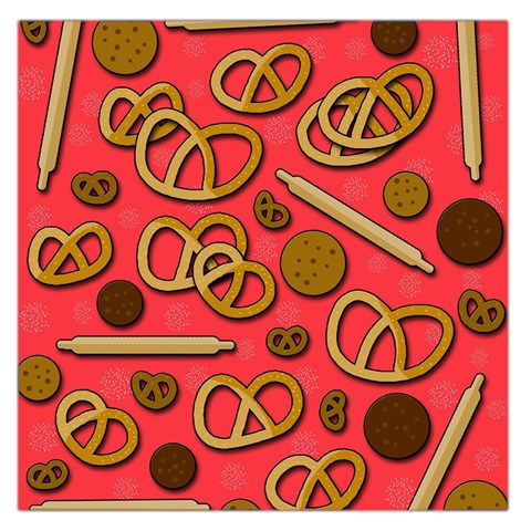 Bakery Large Satin Scarf (Square) from ArtsNow.com Front