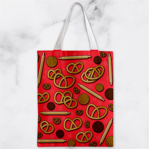 Bakery Zipper Classic Tote Bag from ArtsNow.com Front