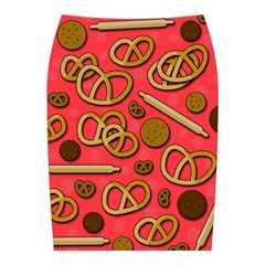 Bakery Midi Wrap Pencil Skirt from ArtsNow.com Back