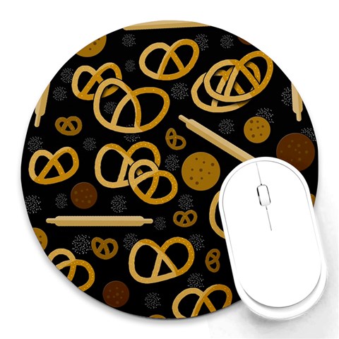 Bakery 2 Round Mousepads from ArtsNow.com Front