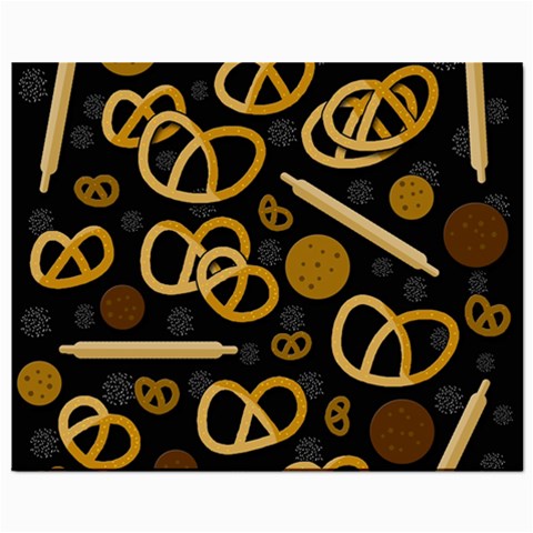 Bakery 2 Mini Button Earrings from ArtsNow.com Front