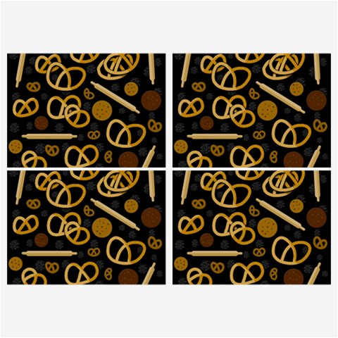 Bakery 2 Belt Buckles from ArtsNow.com Front