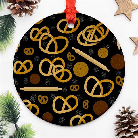 Bakery 2 Round Ornament (Two Sides)  from ArtsNow.com Front