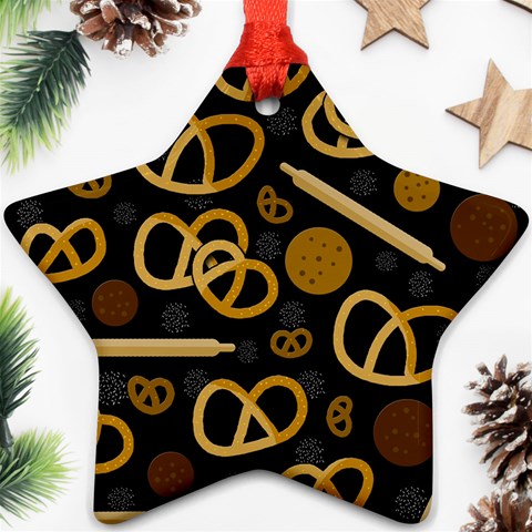 Bakery 2 Star Ornament (Two Sides)  from ArtsNow.com Front