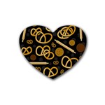 Bakery 2 Rubber Coaster (Heart) 