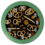 Bakery 2 Color Wall Clocks